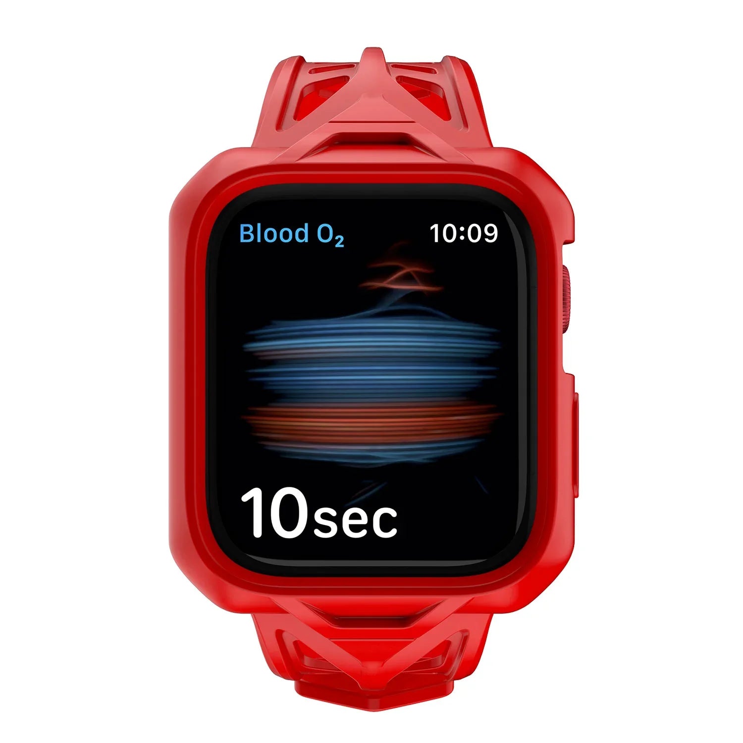Itskins Watch 40/41 Mm Spectrum Combo Strap And Case - Red - Tashqila Itskins Watch 40/41 Mm Spectrum Combo Strap And Case - Red - Tashqila